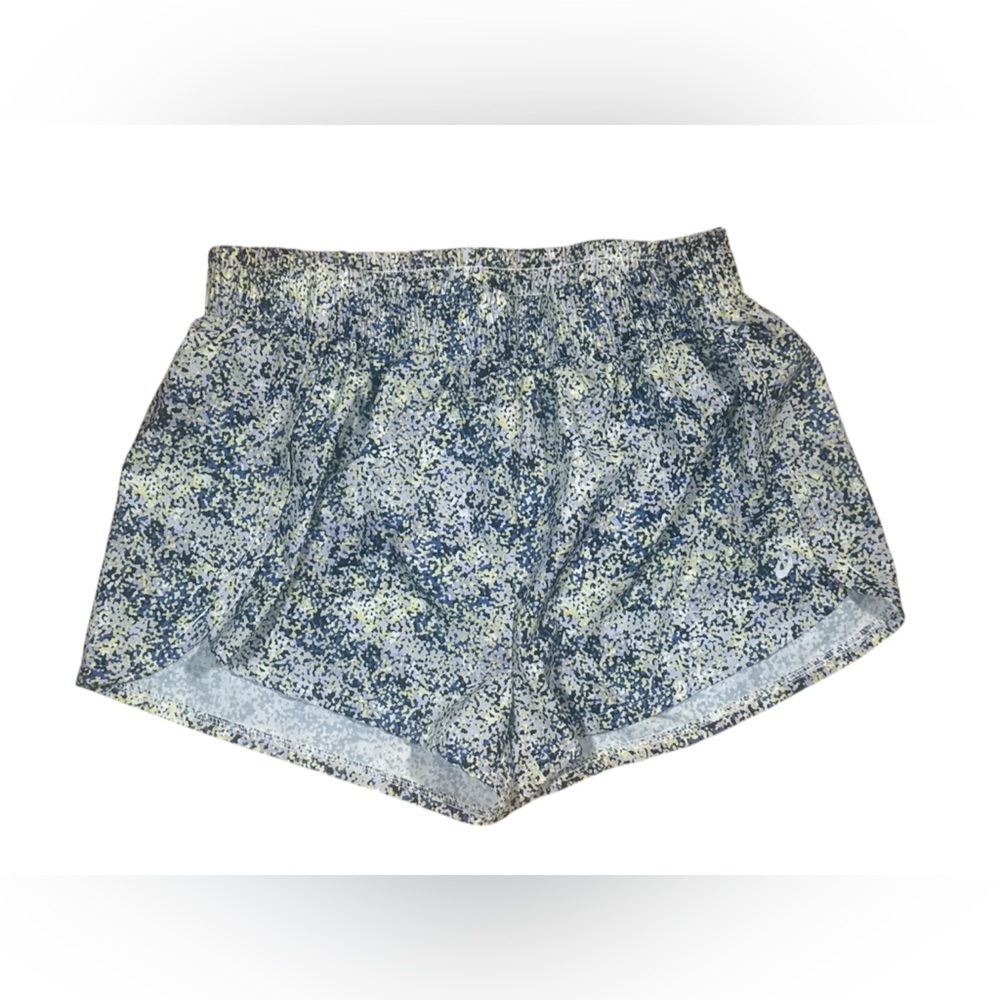 ASICS running shorts abstract women’s size large